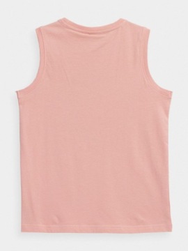 ФУТБОЛКА ДЛЯ МАЛЬЧИКОВ 4F, ТОП ИЗ ХЛОПКА БЕЗ РУКАВОВ