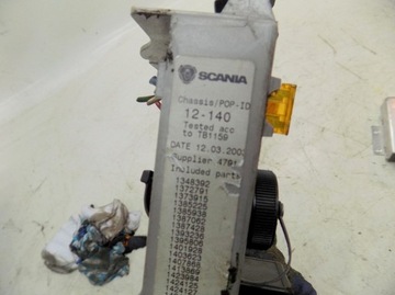 SCANIA 4 114 124L 420KM SKRZYNKA BEZPIECZNIKÓW