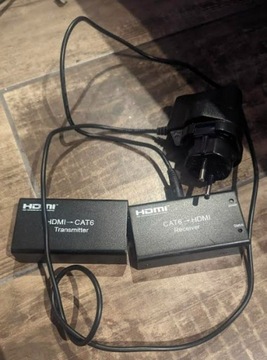 bezprzewodowy transmitter HDMI - CAT6