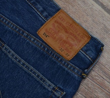 163 LEVI'S 514 SPODNIE JEANSY MĘSKIE W32/L32