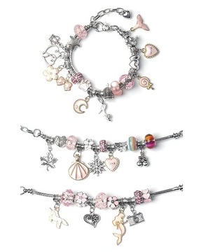 НАБОР ДЛЯ ИЗГОТОВЛЕНИЯ БРАСЛЕТОВ И ОЖЕРЕЛЬЕ ПОДАРОК ​​KUROMI HELLO KITTY