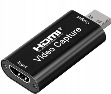 КАРТА ЗАХВАТА ВИДЕОЗАБОРА ИЗОБРАЖЕНИЙ HDMI USB ORG 4K + кабель HDMI