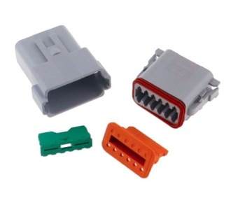Ремонтный комплект штекер 1-2 мм2 HERMETIC DEUTSCH DT 12 PIN