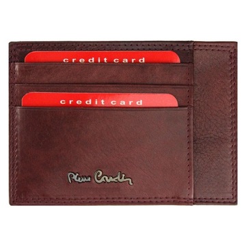 ETUI NA KARTY ZE SKÓRY NATURALNEJ PIERRE CARDIN
