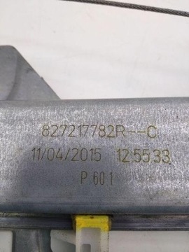 827217782R ZVEDÁK OKNO ZADNÍCH LEVÝCH DVEŘE 1.5 DCI 79 DACIA LODGY