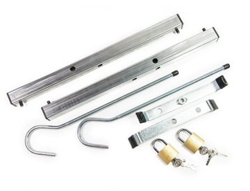 Ручка для крепления лестницы к багажнику при транспортировке навесного замка