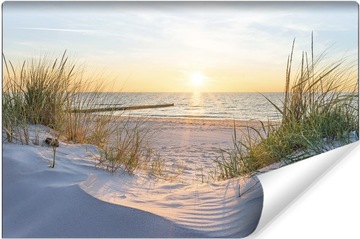 Fototapeta PLAŻA Morze 3D NA WYMIAR
