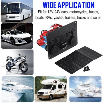 ПАНЕЛЬ ПЕРЕКЛЮЧАТЕЛЕЙ ЛОДКИ