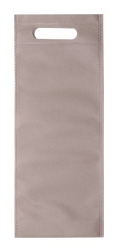 TORBA PREZENTOWA NA WINO EKOLOGICZNA 80g BEŻOWA