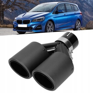 Универсальная двойная выхлопная труба.