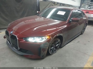 BMW 2022 BMW i4 2022r., EDRIVE, od ubezpieczalni Elektryczny 340KM, zdjęcie 2