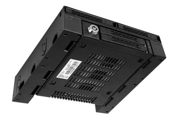 ICY DOCK ExpressCage MB322SP-B 2-дисковый 2,5-дюймовый жесткий диск SAS/SATA и твердотельный накопитель W