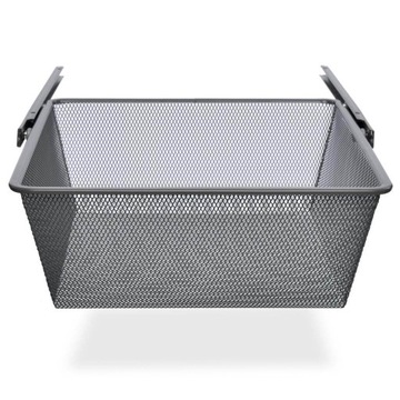 Выдвижная корзина для гардероба MESH, 500 мм, антрацит