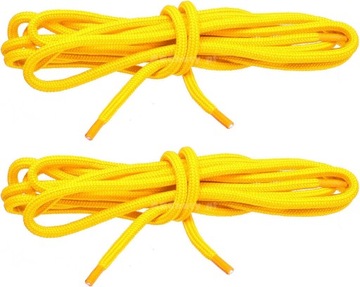 G12-55 KANARKOWE SPORTOWE OKRĄGŁE SZNURÓWKI 90 cm