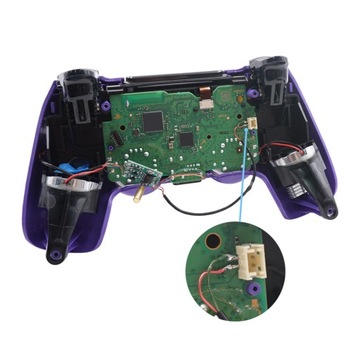 6 kolorowych podświetlanych drążków DPad Zestaw