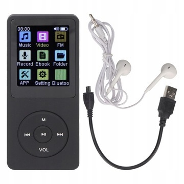 ODTWARZACZ MP3 BLUETOOTH 1,8-CALOWY KOLOROWY WYŚ