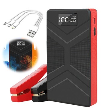 PRZENOŚNY POWER BANK MOCY 30ah ROZRUSZNIKA WZMACNIACZ AKUMULATORA SAMOCHOD