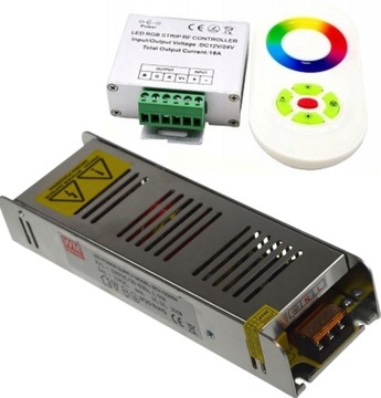 KIT Светодиодная лента 300 RGB 5050 Контроллер IP68 15м