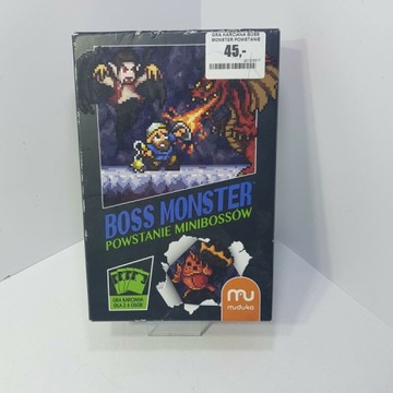 GRA KARCIANA BOSS MONSTER POWSTANIE MINIBOSSOW
