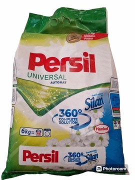 Org Proszek Do Prania Persil Z Silanem 6Kg 75 Prań Świeżość i Czystość