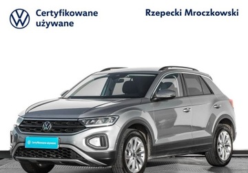 Volkswagen T-Roc I SUV Facelifting 1.5 TSI ACT 150KM 2022 Volkswagen T-Roc 1.5TSI 150KM Life DSG, Fotele Przednie, Tempomat Aktywny,