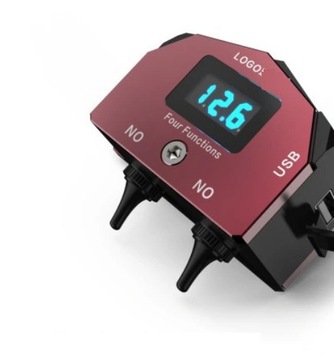 ВЫКЛЮЧАТЕЛЬ ДЛЯ МОТОЦИКЛА С ЗАРЯДНЫМ ВОЛЬТМЕТРОМ