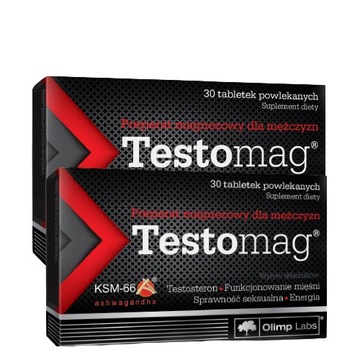 OLIMP TESTOMAG MAGNEZ CYNK SELEN TESTOSTERON LIBIDO - 60 tabs