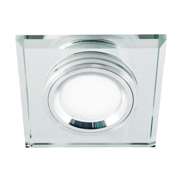 Oprawa szklana oczko kwadratowa STAN D CHROME