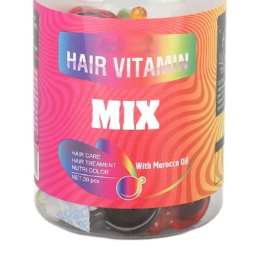 КАПСУЛЫ СМЕСЬ ДЛЯ ВОЛОС МАСЛА УКРЕПЛЯЮЩИЕ 30 ШТ.