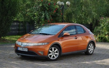 Honda Civic VIII Hatchback 5d 1.4 i 83KM 2008 Honda Civic GWARANCJA, 2008r, 1.4 BenzynaLPG, Niski przebieg, Nowe sprzegl