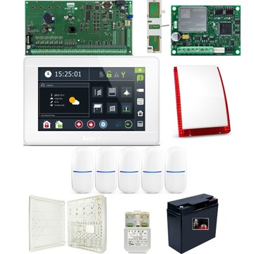 [58w5] Интегра 64 + Комплект сигнализации INT-TSI-W