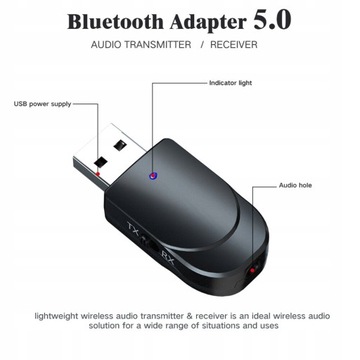 Kebidu USB Bluetooth-приемник-передатчик 5.0