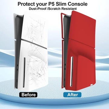 Водонепроницаемый и пыленепроницаемый защитный чехол для консоли PS5 Slim Disc.