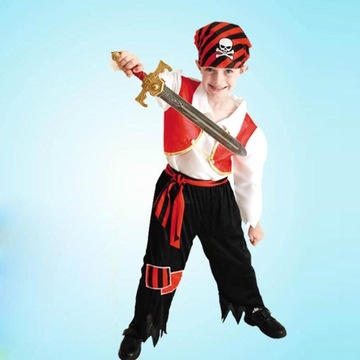 Книга о маскарадных костюмах маленького пирата на Хэллоуин для мальчиков и девочек