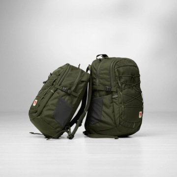 Рюкзак Fjällräven Skule 28 - цвет Deep Forest (зеленый)