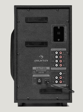 Kino domowe 5.1, 125 W RMS, BT/USB/SD/AUX, pilot