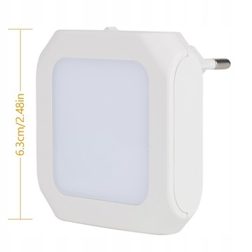 LAMPKA NOCNA DO KONTAKTU Z CZUJNIKIEM RUCHU ZMIERZCHU LAMPA SYPIALNI LED