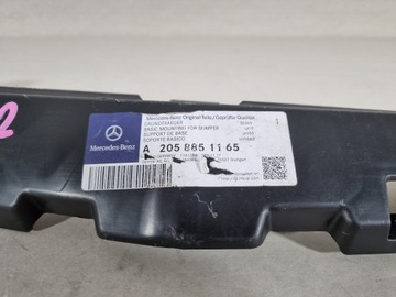 DRŽÁK HORNÍ NÁRAZNÍKU PŘEDNÍ MERCEDES W205 TŘÍDA C A2058851165
