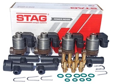WTRYSKIWACZ LISTWA STAG AC-W031 ACW031 AC W031 STD NA 4 CYLINDRY