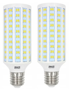 Żarówka LED E40 40W=320W biały zimny 2 SZTKI