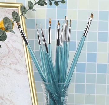 Набор кистей Кисть для гелевых ногтей 10 шт.