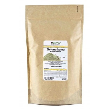Kawa zielona mielona - 250g Myvita