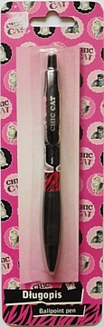 Шариковая ручка Chic Cat 0,7 с выдвижным механизмом для школьных кошек