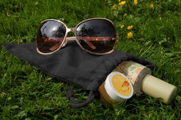 СУМКА ДЛЯ МЕЛКИХ ПРЕДМЕТОВ ИЗ ХЛОПКА 15х20 см ЧЕРНАЯ 220г Экологическая сумка