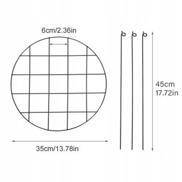 Опора для растений Пергола-лестница для цветов
