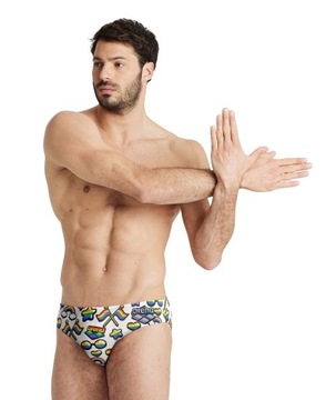 Kąpielówki Arena M BRIEF POM PRIDE 100