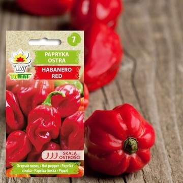 NASIONA WARZYW Papryka ostra Habanero Red 2 g