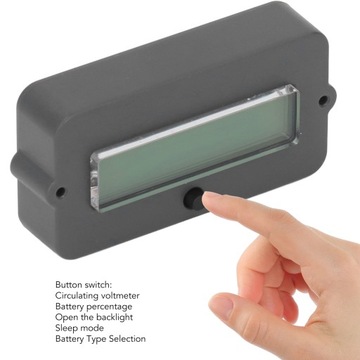 Monitor baterii Wodoodporny ABS Anti Reverse Easy