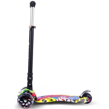 ТРЕХКОЛЕСНЫЙ БАЛАНСИРОВОЧНЫЙ СКУТЕР, ОСВЕЩЕНИЕ, СВЕТОДИОДНЫЕ КОЛЕСА, ТОРМОЗ ГРАФФИТИ