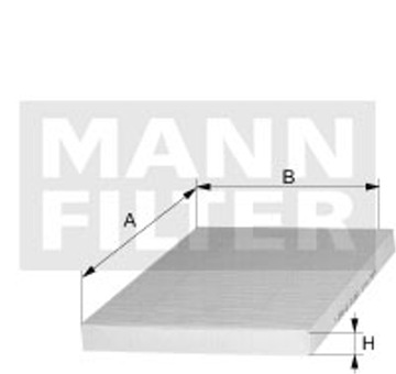 MANN FILTR KABINA MERIVA MK II (B)